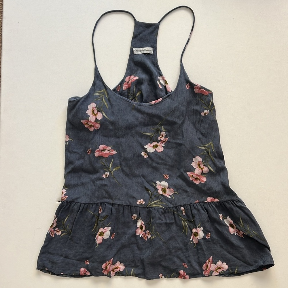 Flowy floral tank